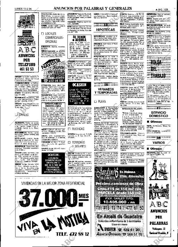 ABC SEVILLA 13-06-1994 página 123