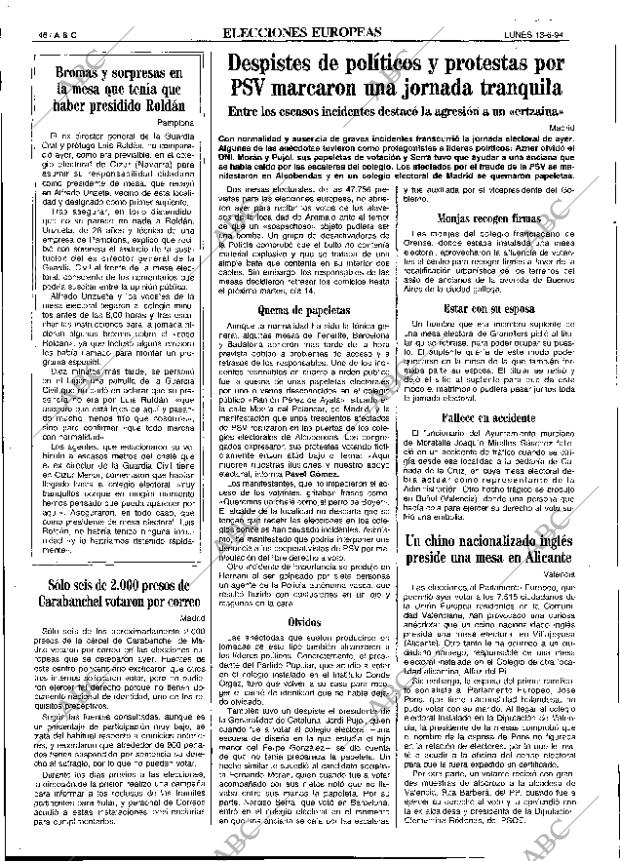 ABC SEVILLA 13-06-1994 página 46