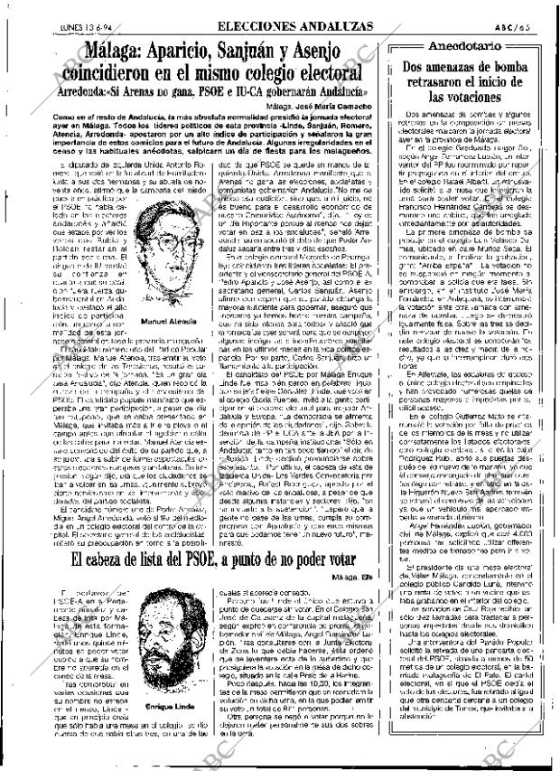 ABC SEVILLA 13-06-1994 página 65