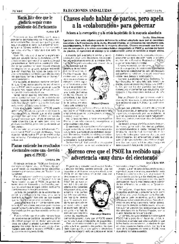 ABC SEVILLA 13-06-1994 página 70