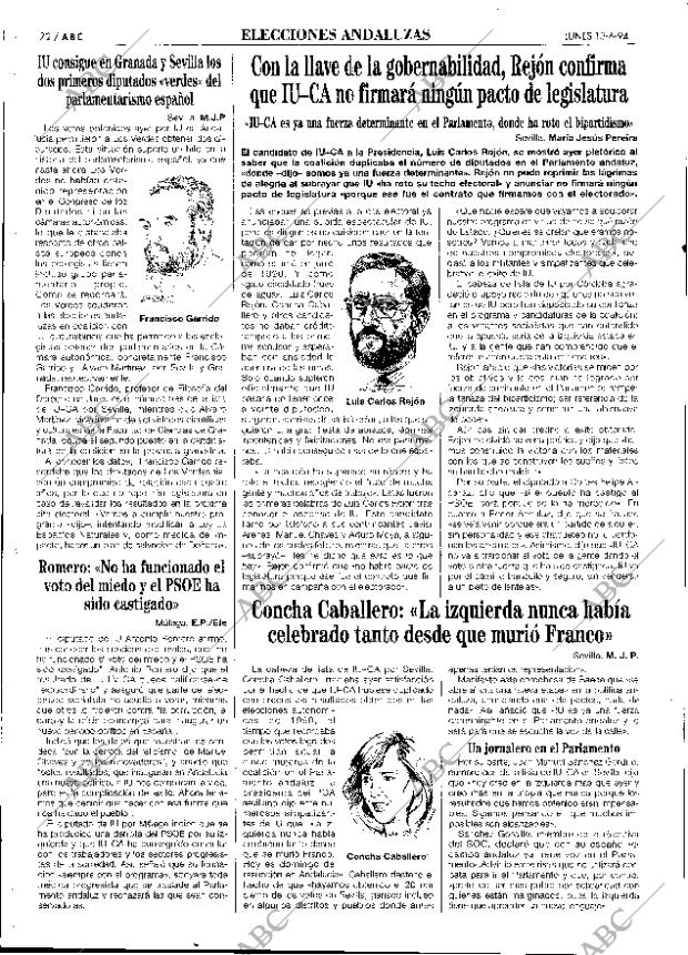 ABC SEVILLA 13-06-1994 página 72