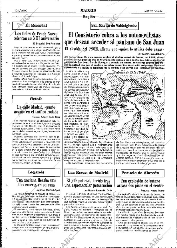 ABC MADRID 14-06-1994 página 104