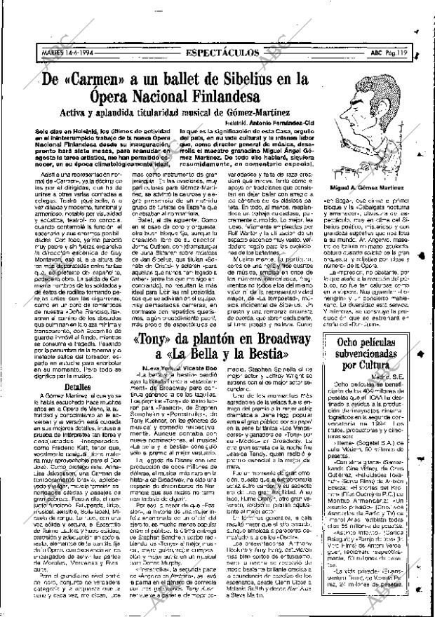ABC MADRID 14-06-1994 página 119