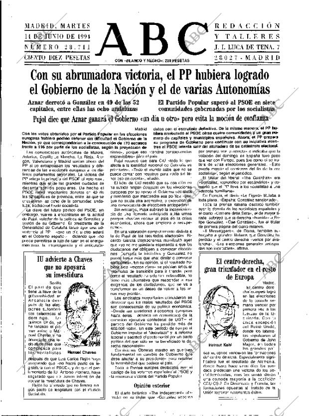 ABC MADRID 14-06-1994 página 15
