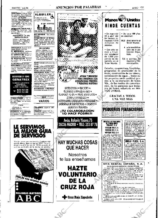 ABC MADRID 14-06-1994 página 153