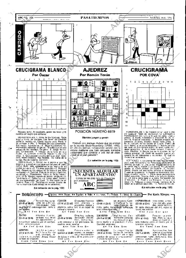 ABC MADRID 14-06-1994 página 154