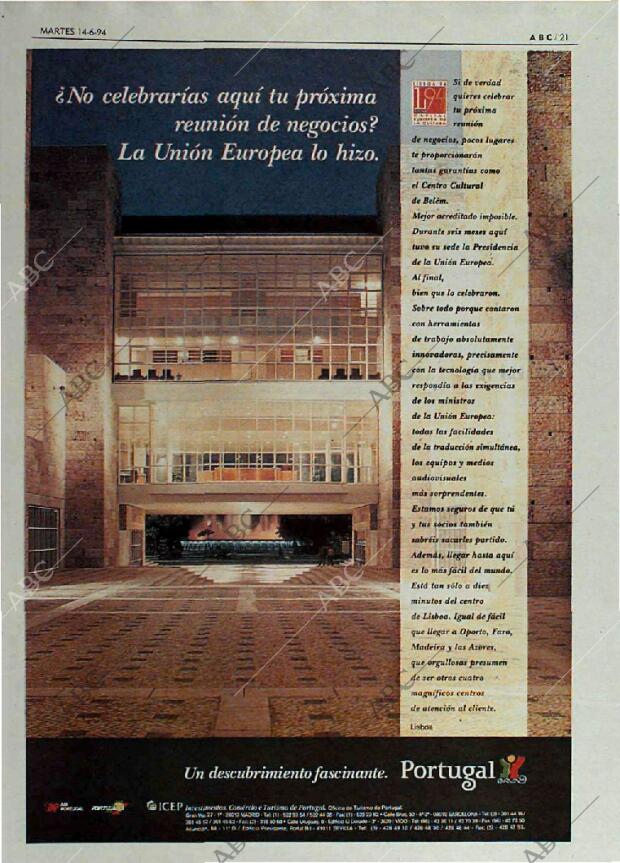 ABC MADRID 14-06-1994 página 21