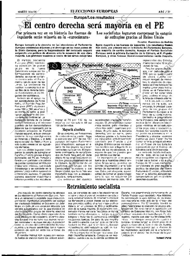 ABC MADRID 14-06-1994 página 39