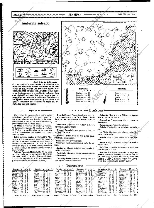 ABC MADRID 14-06-1994 página 68