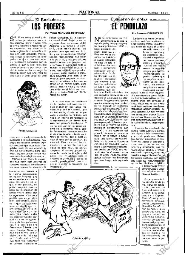ABC SEVILLA 14-06-1994 página 22
