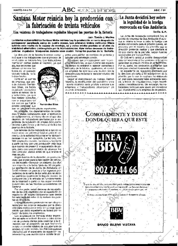 ABC SEVILLA 14-06-1994 página 69