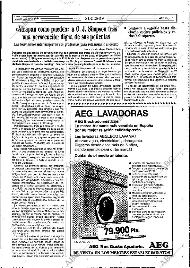 ABC MADRID 19-06-1994 página 101