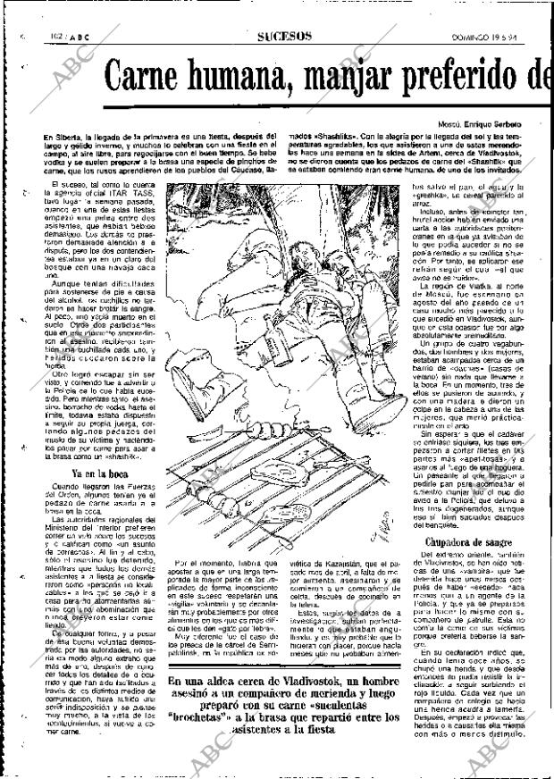 ABC MADRID 19-06-1994 página 102