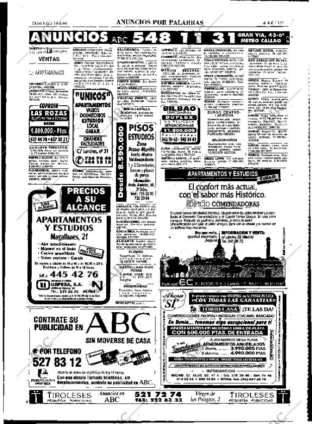 ABC MADRID 19-06-1994 página 121