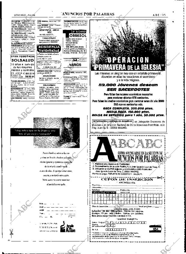 ABC MADRID 19-06-1994 página 145