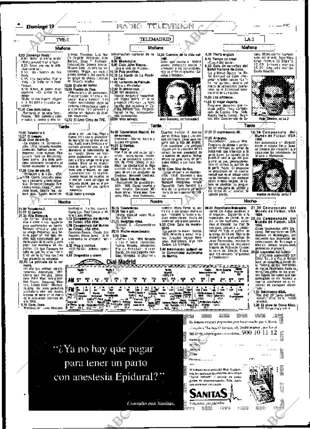 ABC MADRID 19-06-1994 página 158