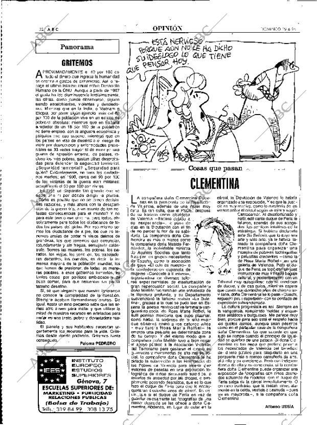 ABC MADRID 19-06-1994 página 32