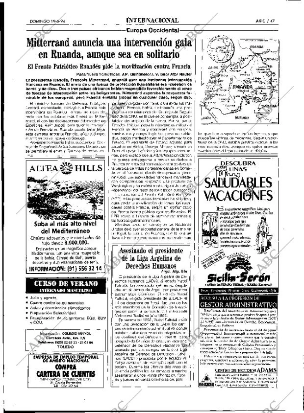 ABC MADRID 19-06-1994 página 47