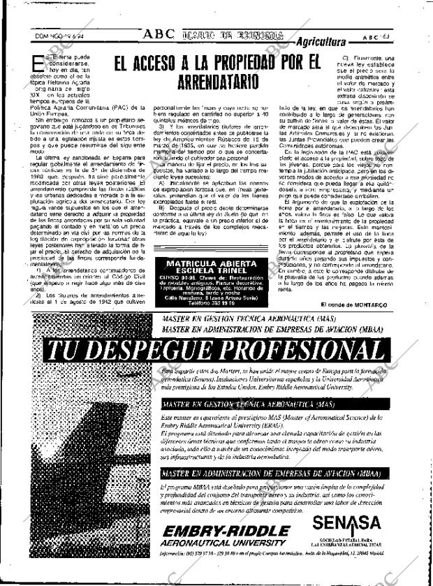 ABC MADRID 19-06-1994 página 63