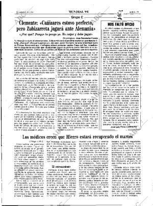 ABC MADRID 19-06-1994 página 75