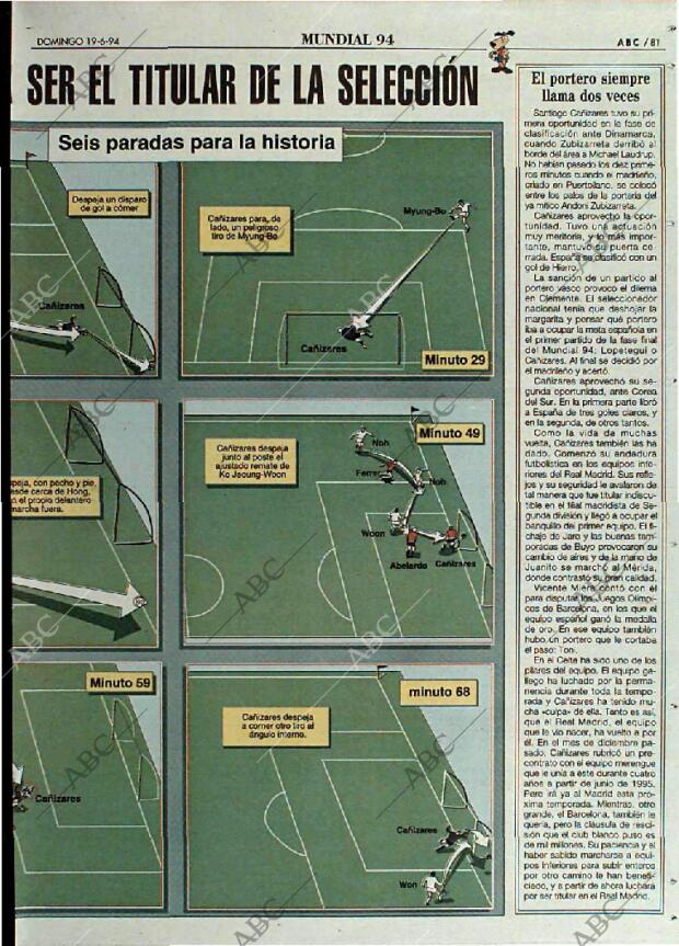 ABC MADRID 19-06-1994 página 81