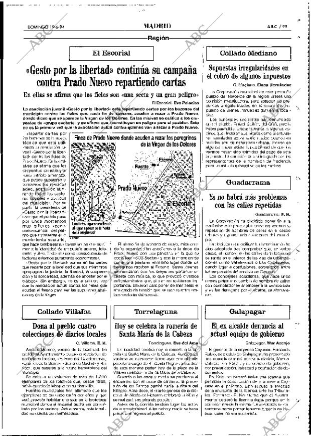 ABC MADRID 19-06-1994 página 99