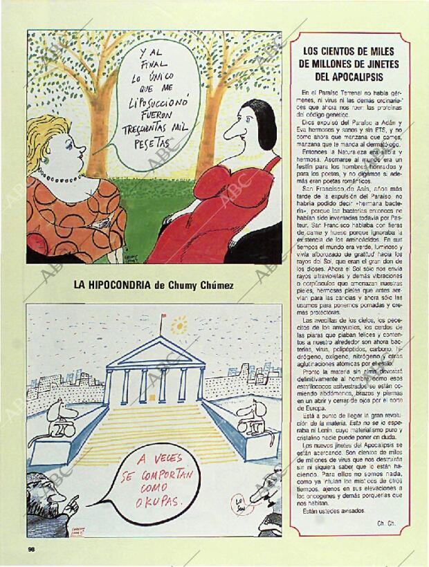 BLANCO Y NEGRO MADRID 19-06-1994 página 98