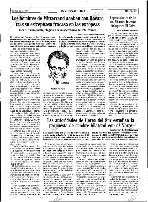 ABC SEVILLA 20-06-1994 página 27