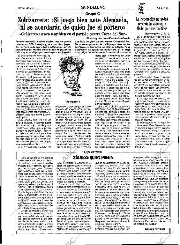 ABC SEVILLA 20-06-1994 página 59