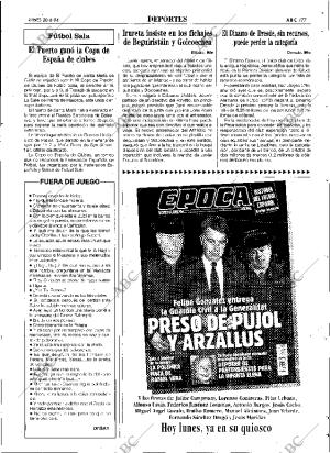 ABC SEVILLA 20-06-1994 página 77