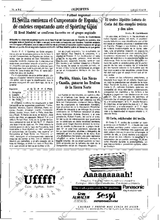 ABC SEVILLA 20-06-1994 página 78