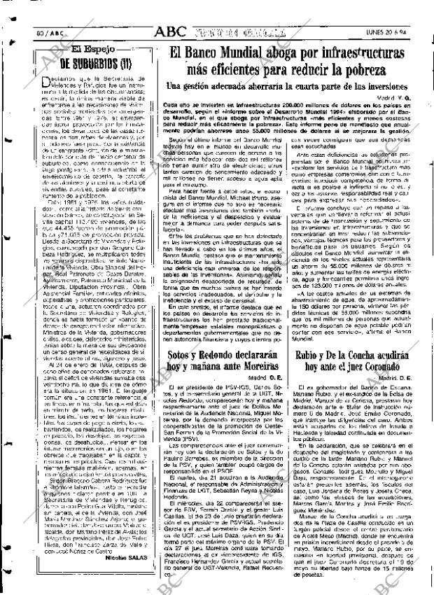 ABC SEVILLA 20-06-1994 página 80