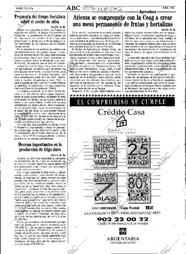 ABC SEVILLA 20-06-1994 página 85