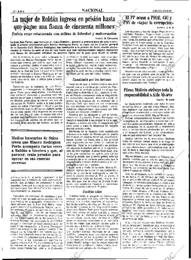 ABC SEVILLA 23-06-1994 página 22