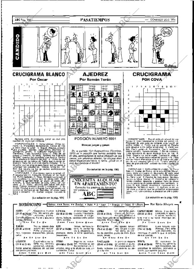 ABC MADRID 26-06-1994 página 150