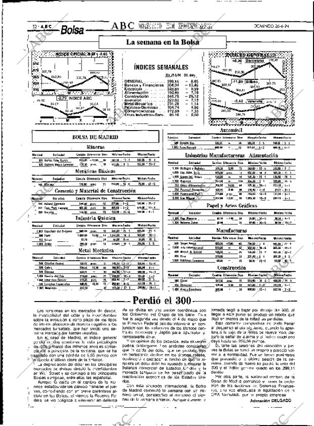 ABC MADRID 26-06-1994 página 52