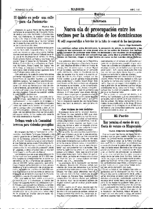 ABC MADRID 26-06-1994 página 61