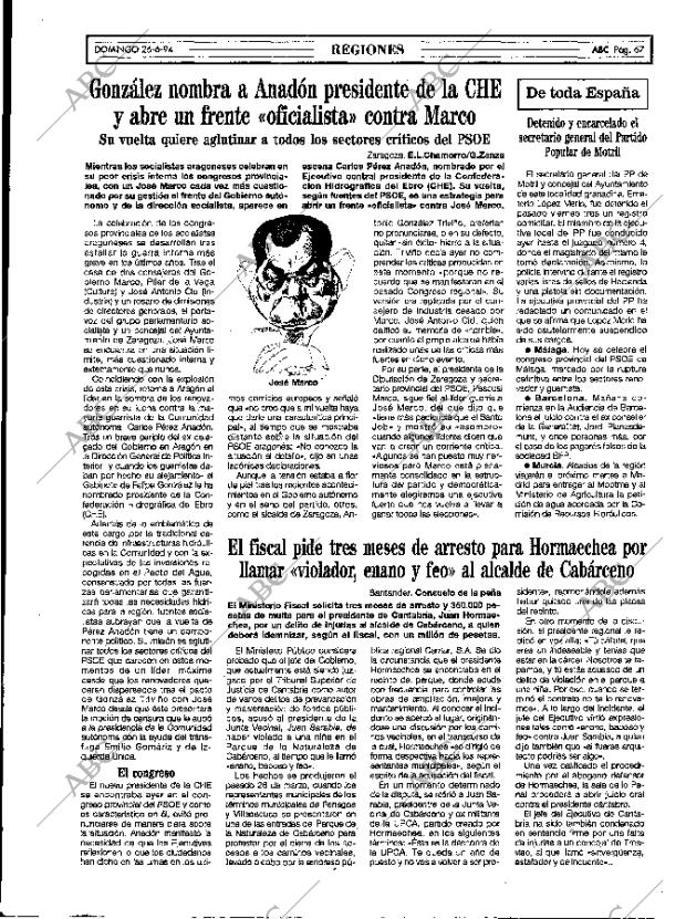 ABC MADRID 26-06-1994 página 67