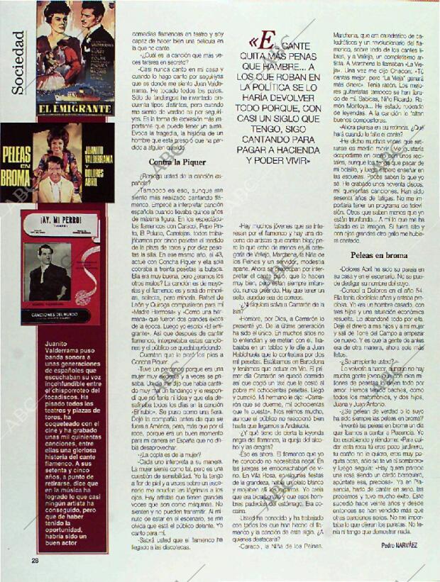 BLANCO Y NEGRO MADRID 26-06-1994 página 28