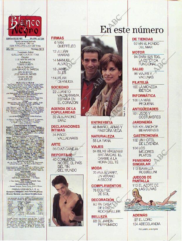 BLANCO Y NEGRO MADRID 26-06-1994 página 3