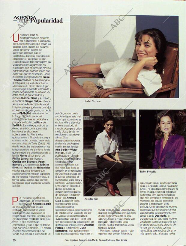 BLANCO Y NEGRO MADRID 26-06-1994 página 30