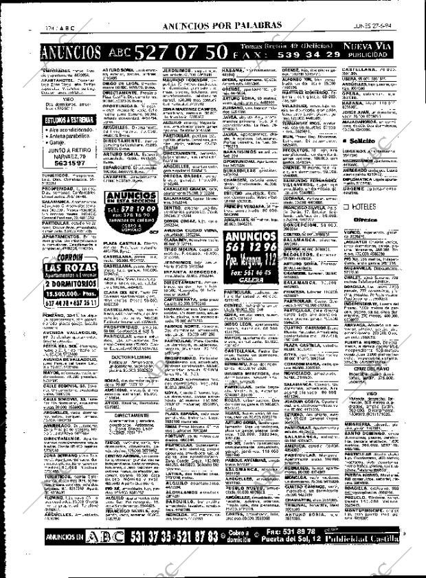 ABC MADRID 27-06-1994 página 124