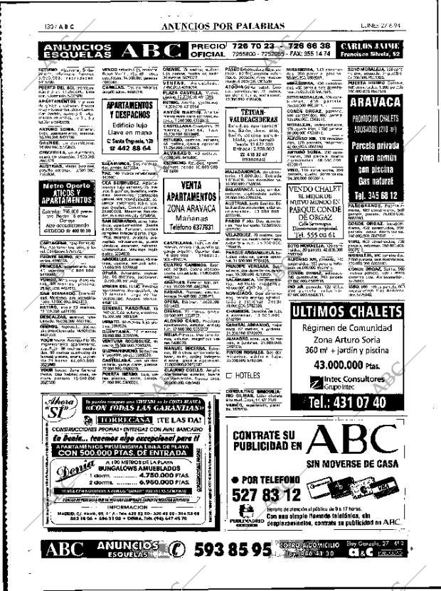 ABC MADRID 27-06-1994 página 130