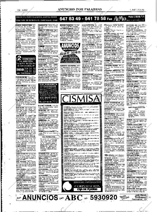 ABC MADRID 27-06-1994 página 136