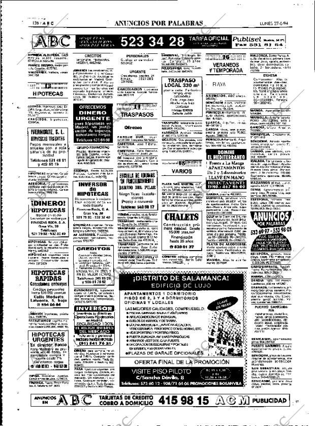 ABC MADRID 27-06-1994 página 138