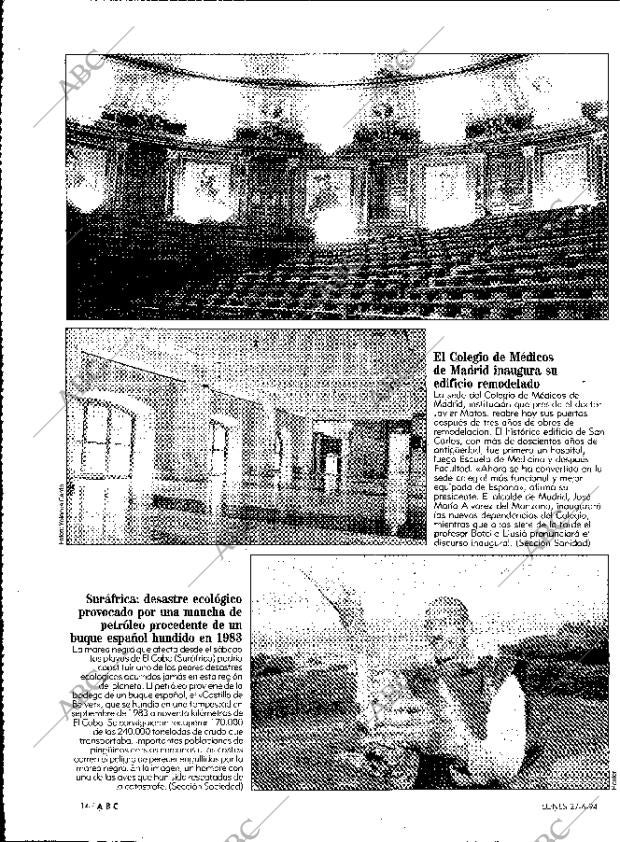 ABC MADRID 27-06-1994 página 14