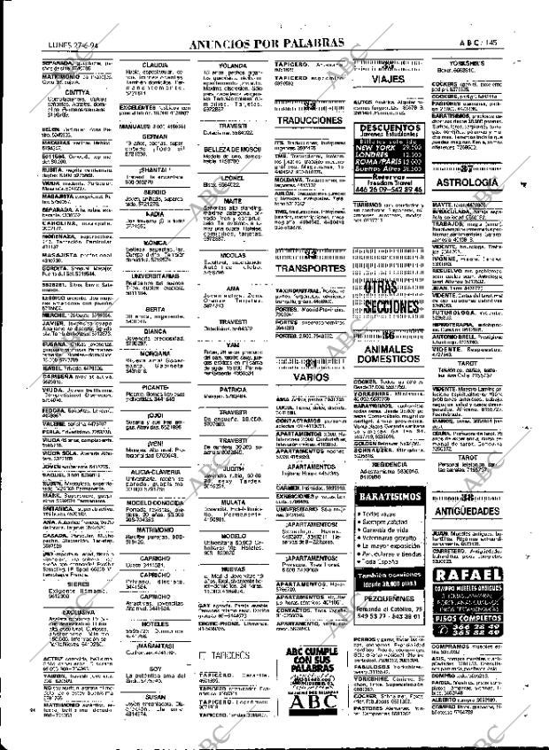 ABC MADRID 27-06-1994 página 145