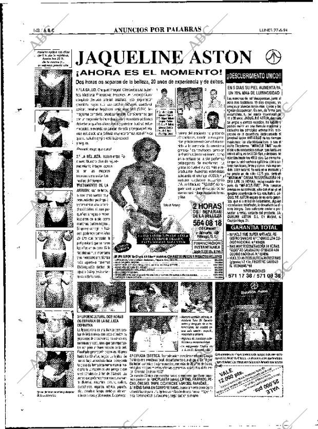 ABC MADRID 27-06-1994 página 148