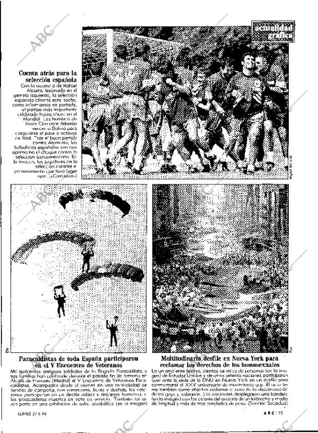 ABC MADRID 27-06-1994 página 15