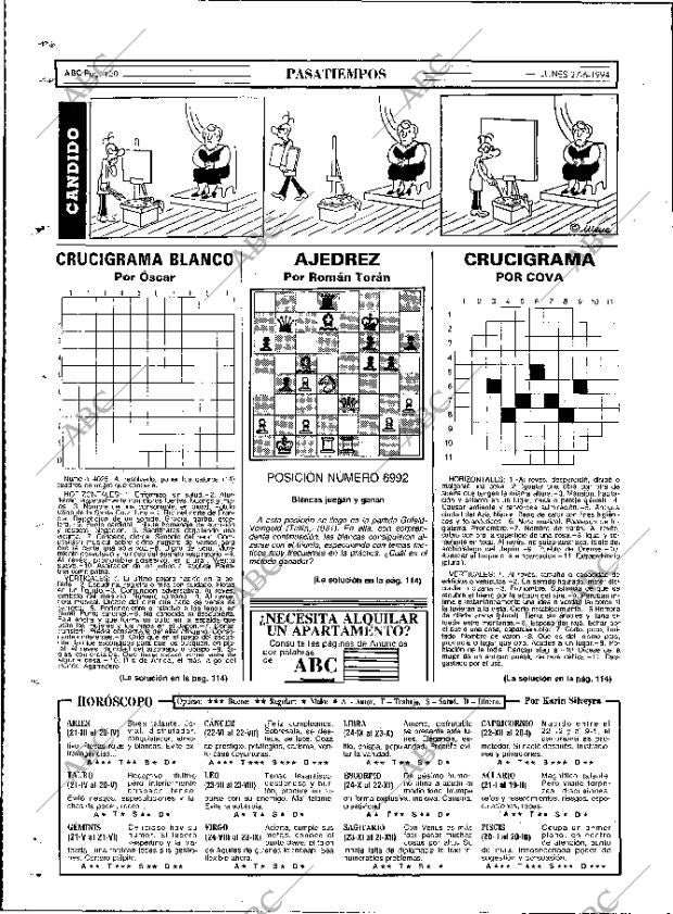 ABC MADRID 27-06-1994 página 150